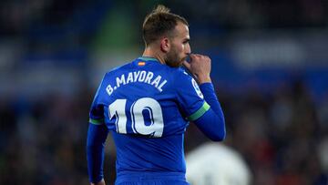 Borja Mayoral le dedicó a su hijo el gol decisivo que marcó al Valencia.