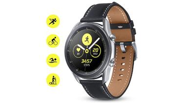 Monitorea tu salud y actividad física con el reloj inteligente Galaxy Watch 3