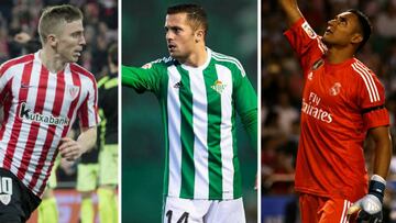 Lesionados y sancionados de Primera División.