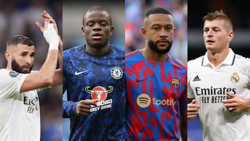 Los jugadores que pueden llegar como agentes libres a la MLS en 2023