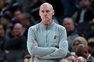 Rick Carlisle, entrenador de los Pacers.