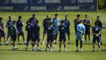 Dos positivos por COVID entre jugadores del Oviedo