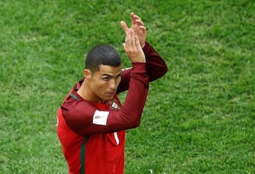 Stay or go? Portugal’s Cristiano Ronaldo currently on national duty and still making many of the headlines.