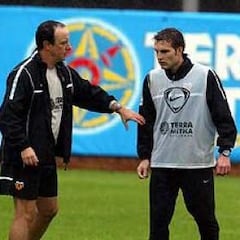 Baraja y Benítez se reencuentran en Mestalla 19 años despùés: “Es uno de mis referentes”