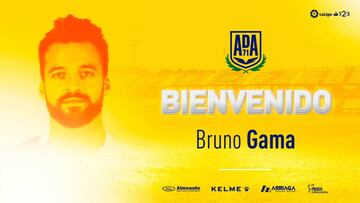 Bruno Gama nuevo jugador del Alcorcón.