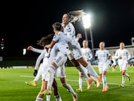 08/11/25 FUTBOL FEMENINO JORNADA 10
PARTIDO PRIMERA DIVISION LIGA F LIGAF
REAL MADRID - ALHAMA
ALEGRIA GOL