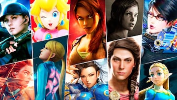 Los 10 personajes femeninos más importantes del mundo del videojuego