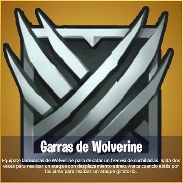 Las Garras de Wolverine son el arma m&iacute;tica de Wolverine