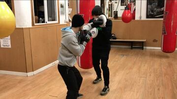 Boxeo básico: el recto de izquierda