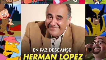 Fallece Herman López, actor mexicano de doblaje; aquí los personajes a los que le dio vida