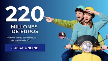 Euromillones: 220 millones ya tienen dueño y hay tres millonarios en España