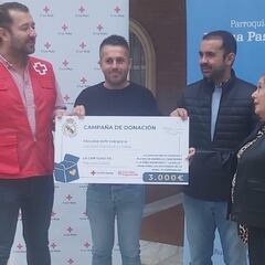 Las peñas madridistas se vuelcan con la DANA