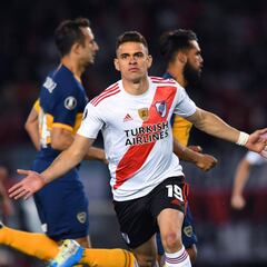 Francescoli: “Borré tiene ganas de volver a River”