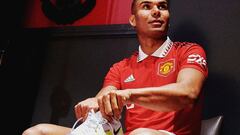 Las primeras imágenes de Casemiro con la camiseta del Manchester United