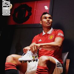 Las primeras imágenes de Casemiro con la camiseta del Manchester United
