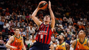 El conjunto vasco gana en La Fonteta a un Valencia Basket tocado anímicamente. El partido se decidió en el último minuto. Jasiel Rivero y Marinkovic fueron lo máximos anotadores del partido.