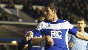 <b>PRIORIDAD. </b>Zigic, jugando el pasado curso con el Birmingham.