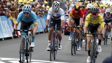 Egan Bernal y Mikel Landa son dos de las grandes estrellas en la prelista del Giro de Italoa 2021.