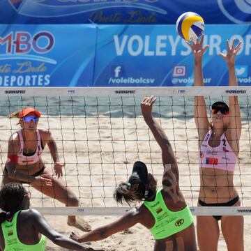 Las mejores imágenes del voley playa que se jugó en Coquimbo