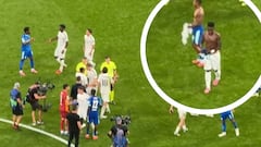 Vinicius Jr. shows frustration after Real Madrid Champions League debut off the bench