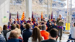 Font sueña con una “Bombonera” con 5.000 socios en la Grada de Animación