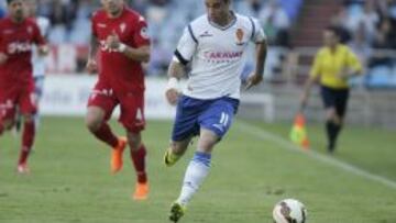 Jaime, en un partido contra el Sporting la temporada pasada.