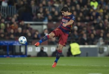 Luis Suárez marcó también el 3-0.