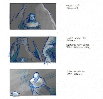 Story board 3 de la muerte de Varys.