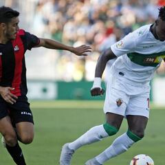 Elche 2 - Granada 1: goles, resultado y resumen del partido