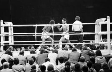 20 de junio de 1980. Roberto Durán 'Manos de Piedra' ganó a Sugar Ray Leonard, pese a que, en las apuestas, Leonard estaba arriba 9 a 5. El combate duró los 15 asaltos y los jueces dieron ganador al panameño por unanimidad.
