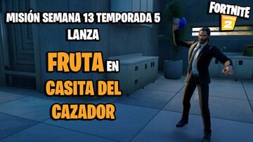 Fortnite: dónde está Casita del Cazador y cómo lanzar fruta