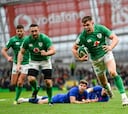 Irlanda tumba a Francia hombro con hombro en el Seis Naciones