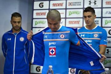 La presentación de los refuerzos de Cruz Azul en imágenes