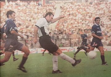 Colo Colo y la U en el Monumental en 1997.