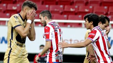 Chivas vence a Pumas en la jornada 8 del Guardianes 2021