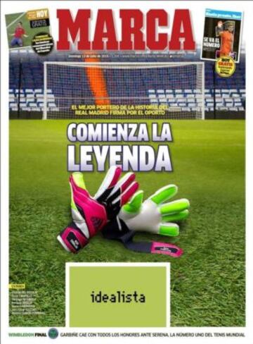 Portadas de la prensa deportiva