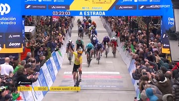 Resumen y resultado de O Gran Camiño 2025, etapa 2, en vivo online | Marín - A Estrada