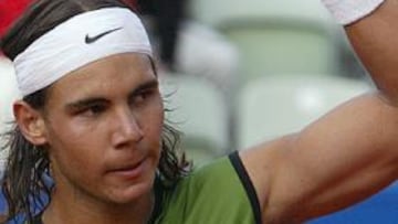 <B>SUMA Y SIGUE. </B>Nadal lleva 33 victorias consecutivas sobre tierra batida.