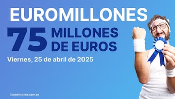 Euromillones: comprobar los resultados del sorteo de hoy, viernes 25 de abril