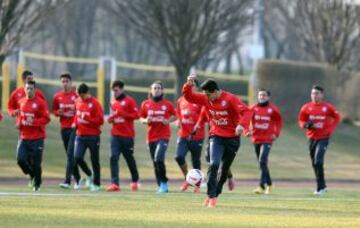 La Selección ya trabaja en Austria con miras a los duelos con Irán y Brasil.