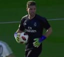 El recital de paradones de Luca Zidane en el último mes