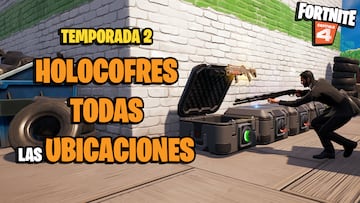 fortnite capitulo 4 temporada 2 mega holocofres todas las ubicaciones