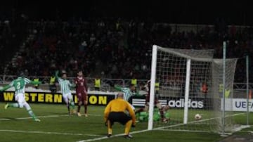 Rubin Kazan-Betis. 0-1. Nono anota el primer tanto.