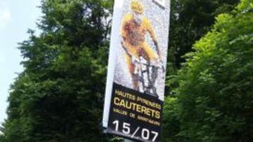PREPARADO. Contador subió ayer Cauterets, 11ª etapa del Tour.