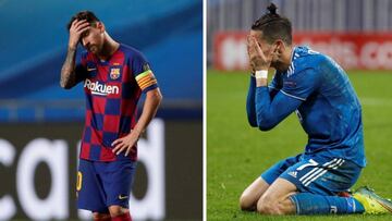 Cambio de guardia: Cristiano y Messi sin semifinales de Champions 15 años después