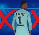 Keylor Navas es uno de los porteros con más arcos imbatidos en una temporada de UCL