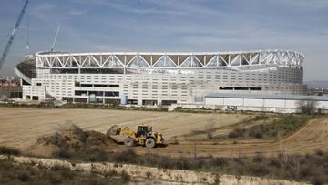 Ya se est&aacute;n llevando a cabo los trabajos previos para la urbanizaci&oacute;n del Metropolitano.