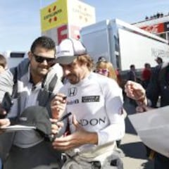 Alonso: “Ha sido un buen comienzo de estos test”