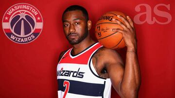 John Wall, base de los Washington Wizards.