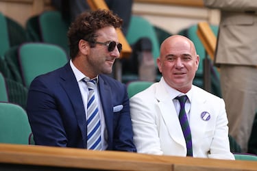 El ex tenista Andre Agassi.